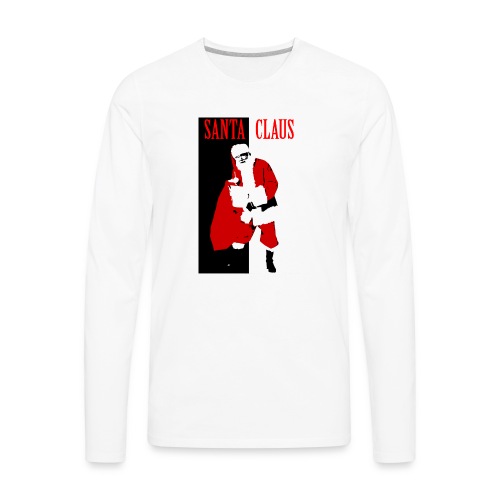 Santa Gangster - Men's Premium Long Sleeve T-Shirt