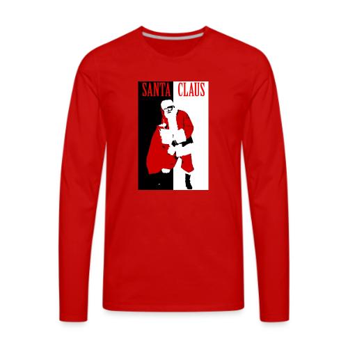 Santa Gangster - Men's Premium Long Sleeve T-Shirt