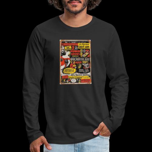 2 In Person Shock Shows Ad - Men's Premium Long Sleeve T-Shirt