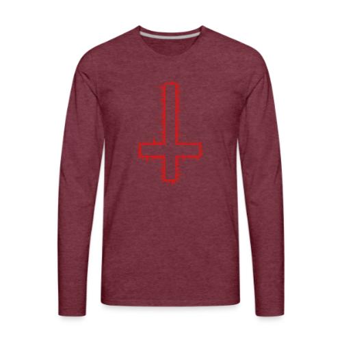 Inverted Cross - Men's Premium Long Sleeve T-Shirt