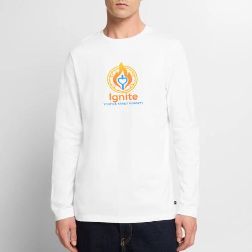 Ignite Youth and Family Logo - Men's Premium Long Sleeve T-Shirt