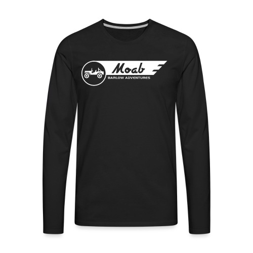 Barlow Adventures Moab Logo - Men's Premium Long Sleeve T-Shirt