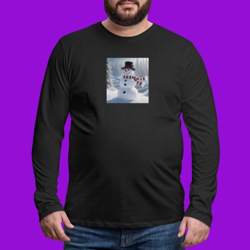 Frosty - Men's Premium Long Sleeve T-Shirt