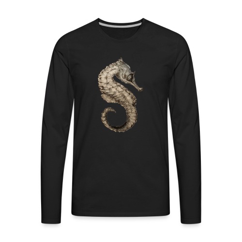seahorse sea horse - Men's Premium Long Sleeve T-Shirt