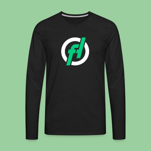 Fallout-Hosting Official Icon - Men's Premium Long Sleeve T-Shirt