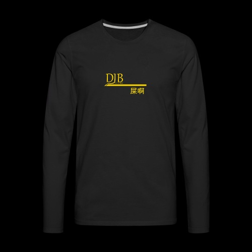 DJB premium (GOLD) - Men's Premium Long Sleeve T-Shirt