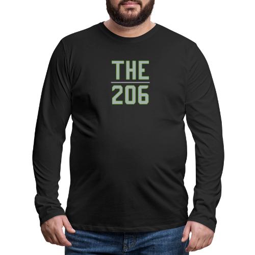 THE | 206 - Fan Style Sportswear - Washington Edit - Men's Premium Long Sleeve T-Shirt