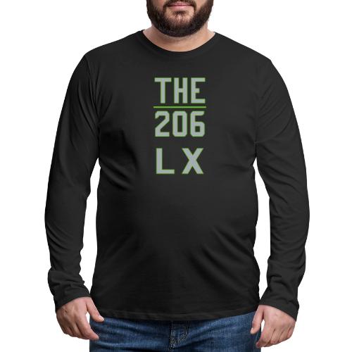 THE | 206 - Vibrant Fan Fashion - Game Win Edition - Men's Premium Long Sleeve T-Shirt
