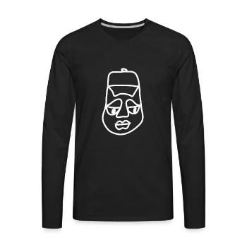 Young Jack - Men's Premium Long Sleeve T-Shirt - black - Front - Jose (178cm)