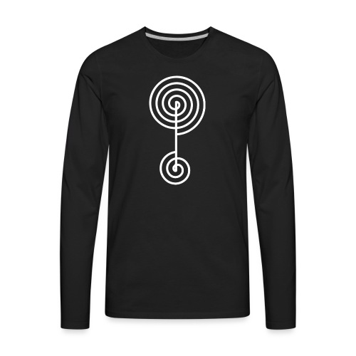 spiral 1 - Men's Premium Long Sleeve T-Shirt