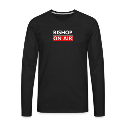 LOGO SQUARE WHITE - Men's Premium Long Sleeve T-Shirt