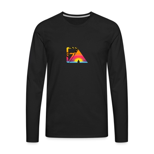 Beach theme - Men's Premium Long Sleeve T-Shirt