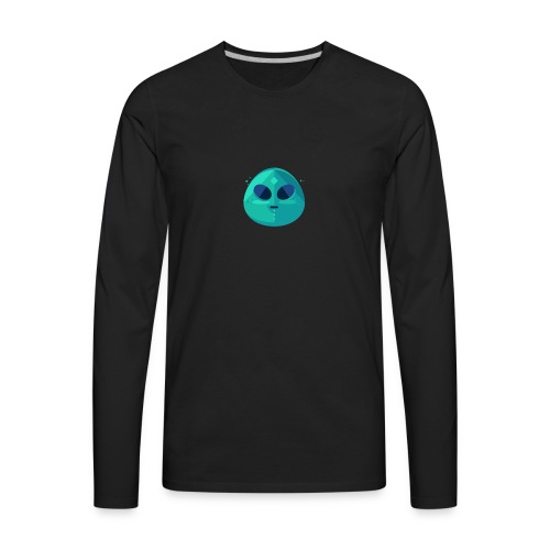 alieninclogo - Men's Premium Long Sleeve T-Shirt