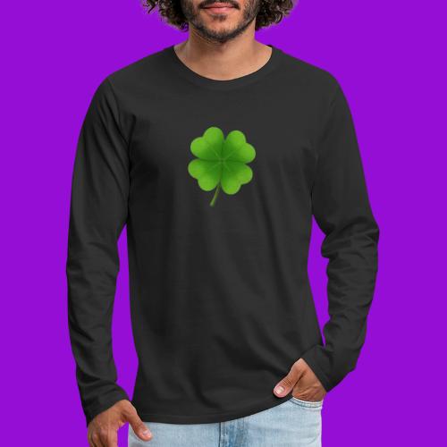 Four leaf clover - Men's Premium Long Sleeve T-Shirt