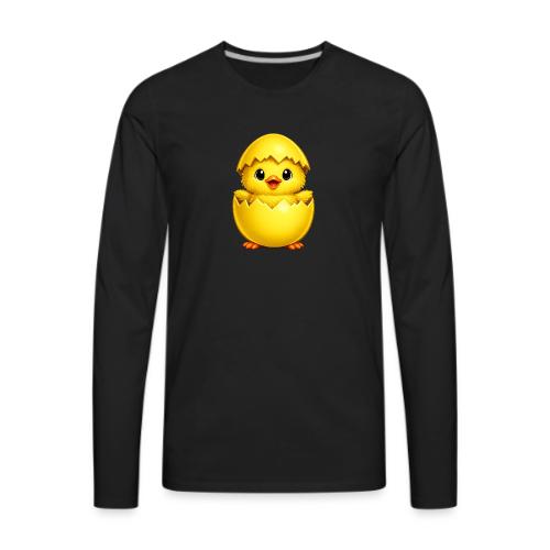 Easter Chick yellow - Men's Premium Long Sleeve T-Shirt