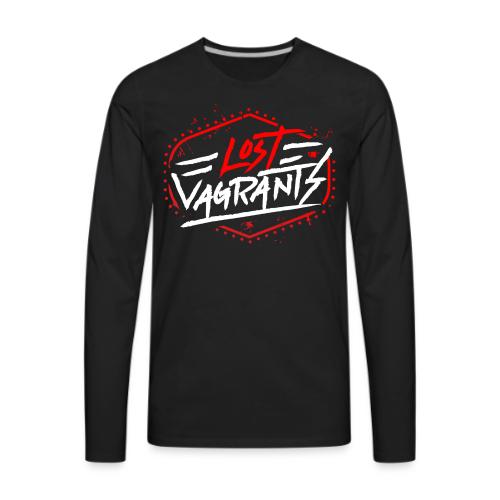 White Logo for Dark Colors - Men's Premium Long Sleeve T-Shirt