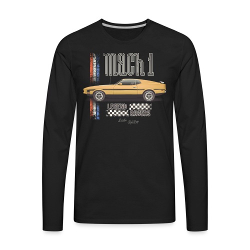 Mach 1 - Legend Racers - Men's Premium Long Sleeve T-Shirt