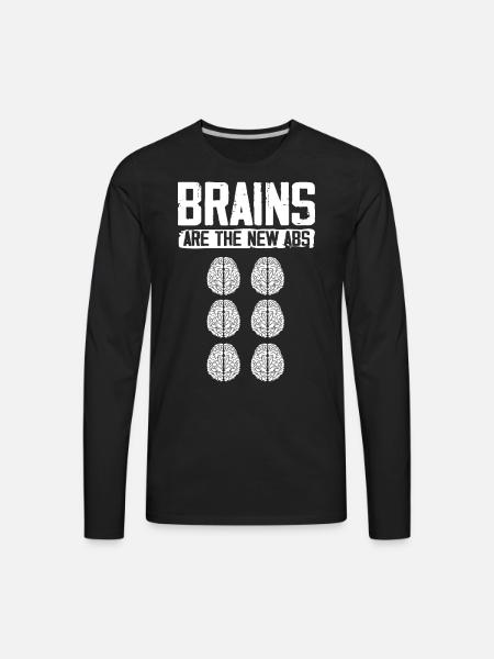 Neuroscience, neuroscientist - Men's Premium Long Sleeve T-Shirt - black