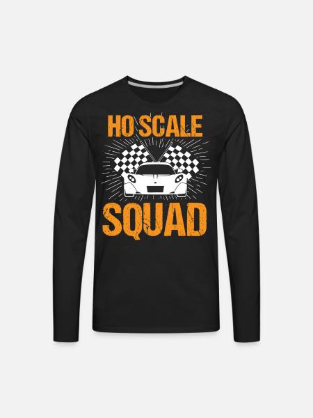 Slot Car, SlotCar Racing - Men's Premium Long Sleeve T-Shirt - black