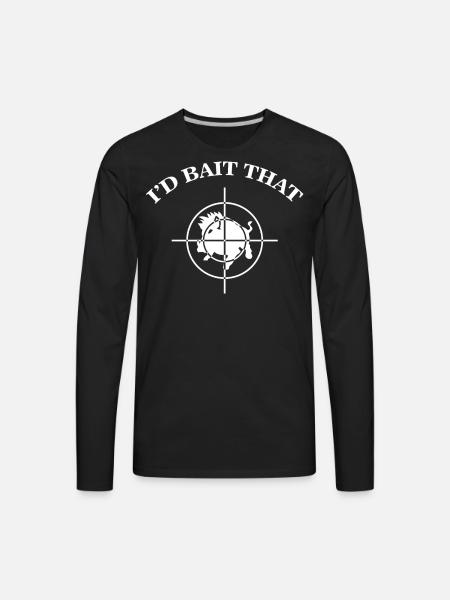 Hog Hunting, boar hunter - Men's Premium Long Sleeve T-Shirt - black