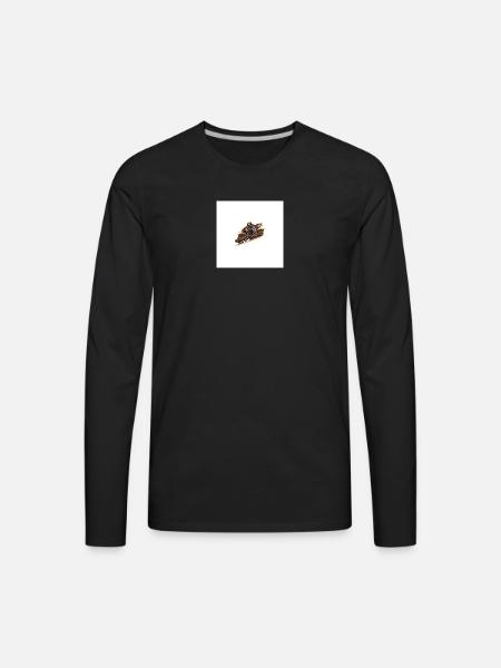 Moto Dash Neon Racer - Men's Premium Long Sleeve T-Shirt - black