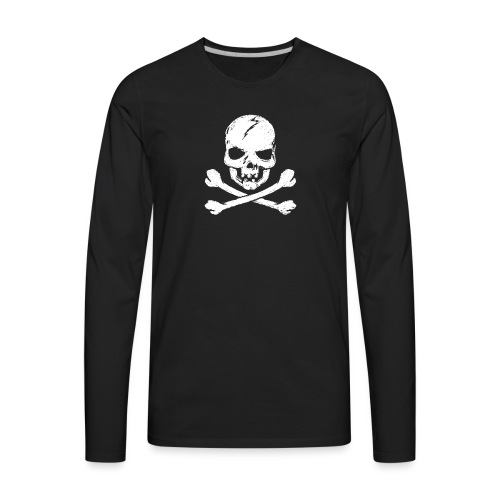 King Death's Banner - Men's Premium Long Sleeve T-Shirt