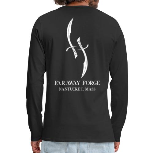 Faraway Forge BIG logo - Black - Men's Premium Long Sleeve T-Shirt