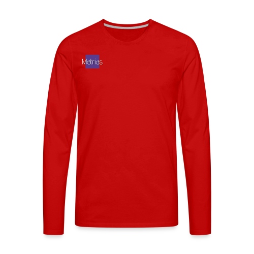Matrias merch - Men's Premium Long Sleeve T-Shirt