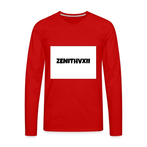 Premium ZENITHVXII LOGO DESIGN - Men's Premium Long Sleeve T-Shirt