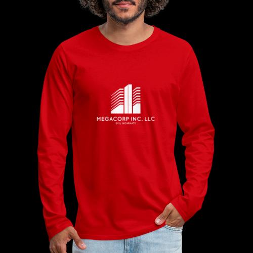 MEGACORP - GIANT EVUL CORPORATION - Men's Premium Long Sleeve T-Shirt