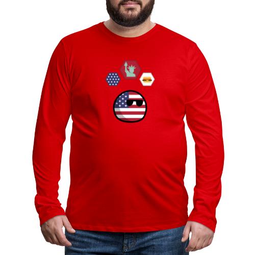 Best of USA - Men's Premium Long Sleeve T-Shirt