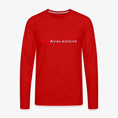 Red Avalanche Merch - Men's Premium Long Sleeve T-Shirt