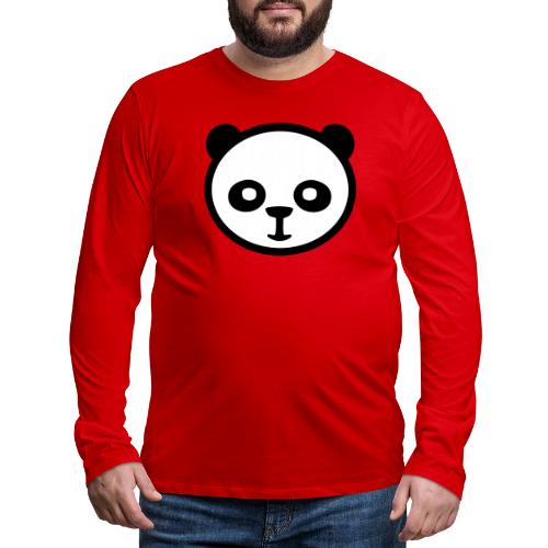 Panda bear, Big panda, Giant panda, Bamboo bear - Men's Premium Long Sleeve T-Shirt