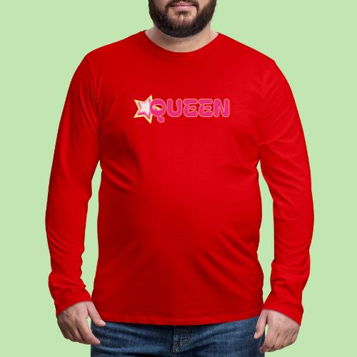 queen high resolution logo transparent 1 - Men's Premium Long Sleeve T-Shirt