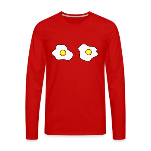 Eggs - Men's Premium Long Sleeve T-Shirt
