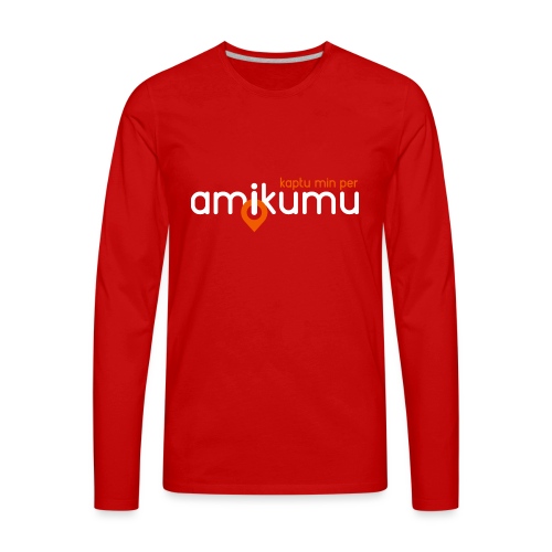 Kaptu min per Amikumu Blanka - Men's Premium Long Sleeve T-Shirt