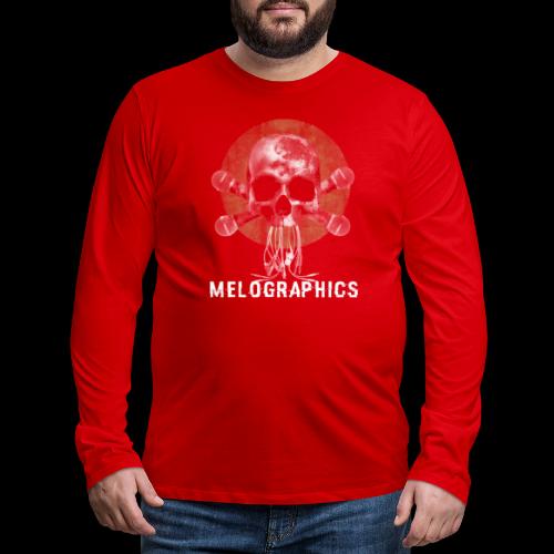 No Music Is Death - Men's Premium Long Sleeve T-Shirt
