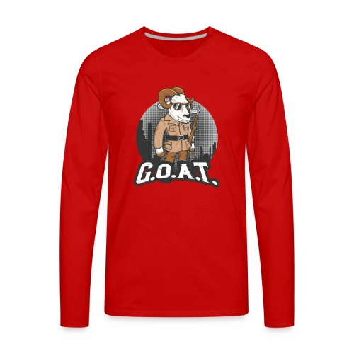 GOAT 2nd Edition - Men's Premium Long Sleeve T-Shirt