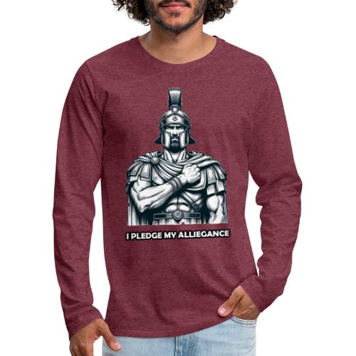 I Pledge My Alliegance - Men's Premium Long Sleeve T-Shirt