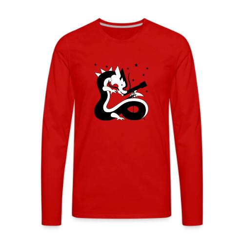 Dragons Curiosity - Men's Premium Long Sleeve T-Shirt