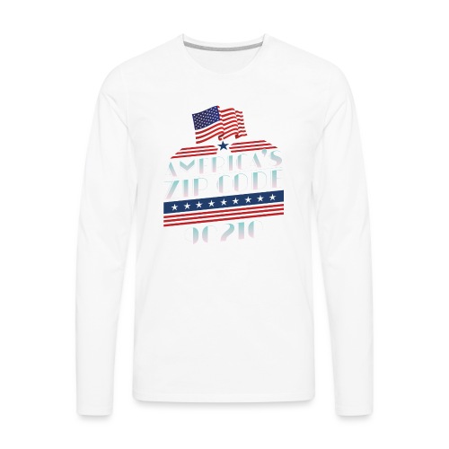90210 Americas ZipCode Merchandise - Men's Premium Long Sleeve T-Shirt