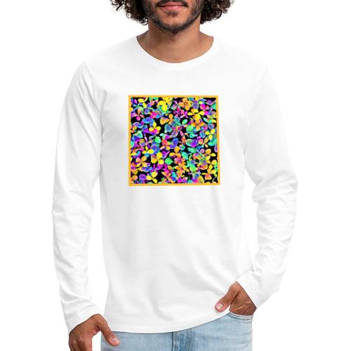 Stylish Foliage Leafy Elegance - Men's Premium Long Sleeve T-Shirt