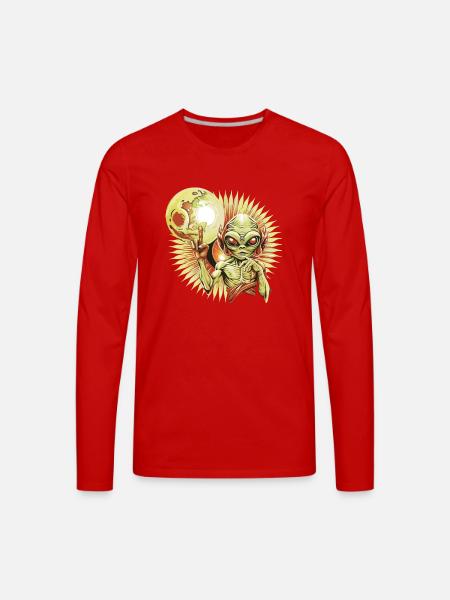 IlluminET20 - Men's Premium Long Sleeve T-Shirt - red