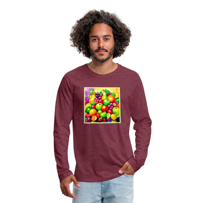 Vibrant Fruit Medley Art
