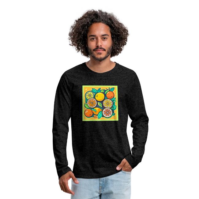 Citrus Fruit Art Design