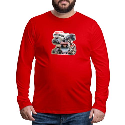 Luke Hall - Eldora Speedway FFN#1 Design 1 - Men's Premium Long Sleeve T-Shirt