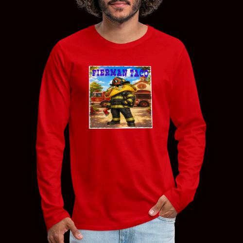 Fireman Taco - Men's Premium Long Sleeve T-Shirt