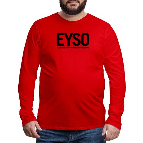 EYSOLogoBlack2022 - Men's Premium Long Sleeve T-Shirt