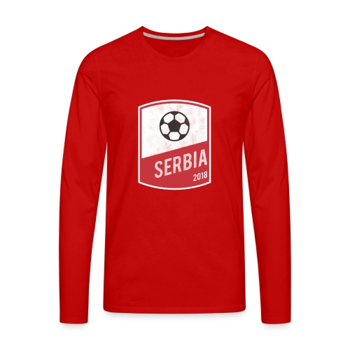 Serbia Team - World Cup - Russia 2018 - Men's Premium Long Sleeve T-Shirt