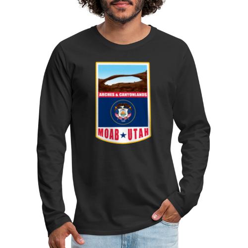 Utah - Moab, Arches & Canyonlands - Men's Premium Long Sleeve T-Shirt